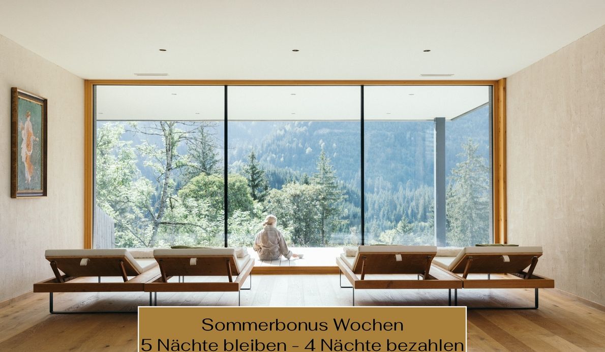 Sommerbonuswochen-Hotel Rehbach-Tannheimertal-Wellnessurlaub